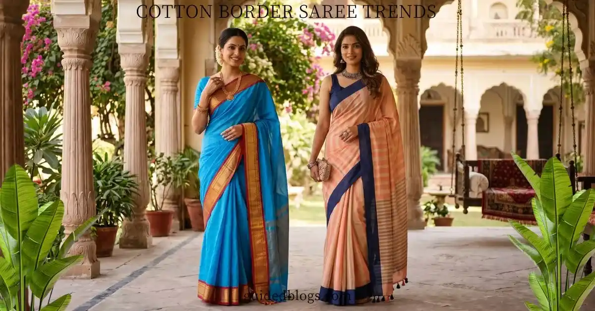 Cotton border saree