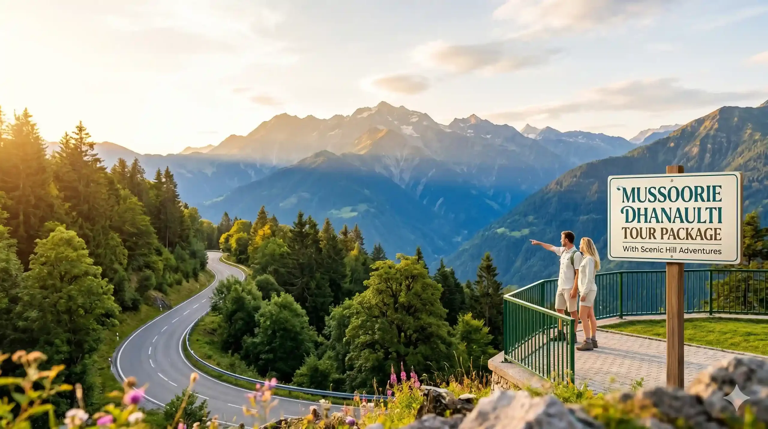 Mussoorie dhanaulti tour package with scenic hill adventures